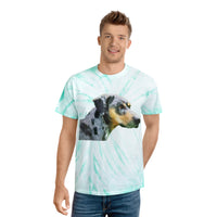 Catahoula 'Clancy' -  Unisex Tie-Dye Tee, Cyclone