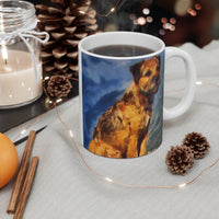 Charming Border Terrier 'Andrew' Ceramic Mug 11oz
