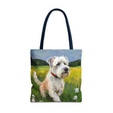 Dandie Terrier - Polyester Tote Bag (AOP)