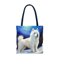 American Eskimo Dog Tote Bag - The Elegant Canine Companion