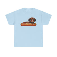 Dachshund  --  Weiner Dog  --  Unisex Heavy Cotton Tee