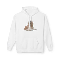 Afghan Hound Unisex Midweight Soft Fleece Hoodie