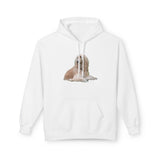 Afghan Hound Unisex Midweight Soft Fleece Hoodie