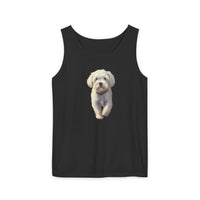 Bolognese Unisex Relaxed Fit Garment-Dyed Tank Top