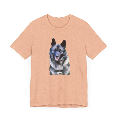 Norwegian Elkhound - Unisex Jersey Short Sleeve Tee