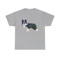 Border Collie '#1'  -  Unisex Heavy Cotton Tee