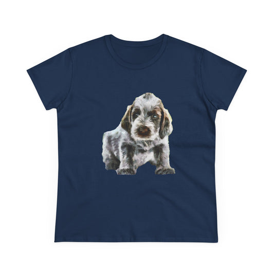 Spinone Italiano Women's Midweight Cotton Tee