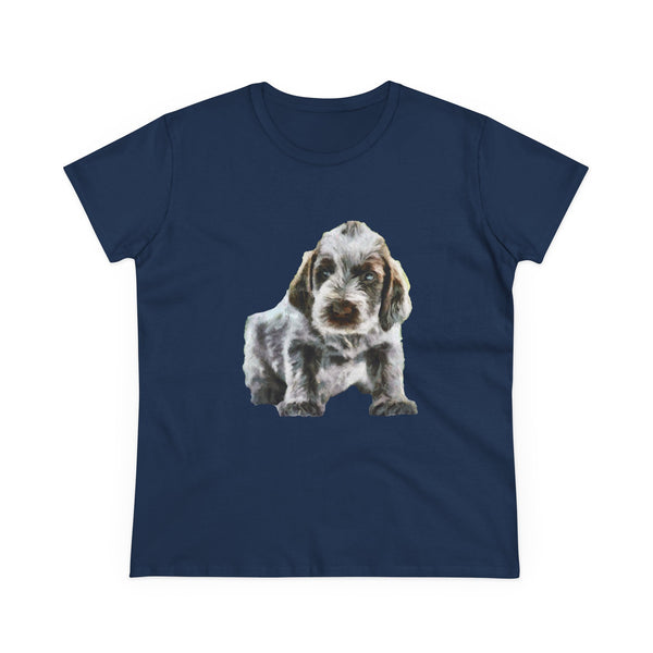Spinone Italiano Women's Midweight Cotton Tee
