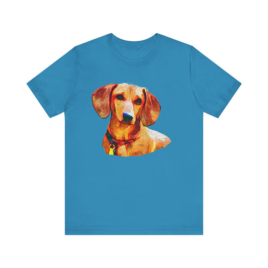 Dachshund 'Daisy' Unisex Jersey Short Sleeve Tee