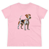 Wire Fox Terrier Women's Midweight Cotton Tee