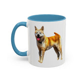 Akita - Ceramic Accent Coffee Mug - 2 Sizes