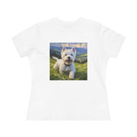 Ethereal Beauty Westie Women's Relaxed Fit Cotton Tee