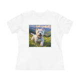 Ethereal Beauty Westie Women's Relaxed Fit Cotton Tee