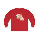 Lakeland Terrier Unisex Cotton Long Sleeve Tee