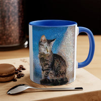 Cat Teris of Tinos Accent Coffee Mug, 11oz