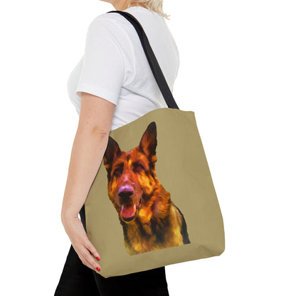 Bayli the German Shepherd Tote Bag