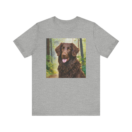 Curly Coated Retriever Jersey Short Sleeve Tee