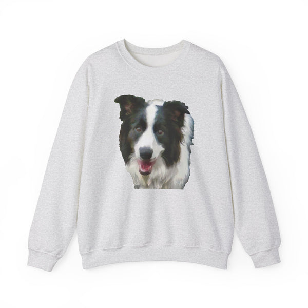 Border Collie 'Archie' Unisex 50/50 Crewneck Sweatshirt