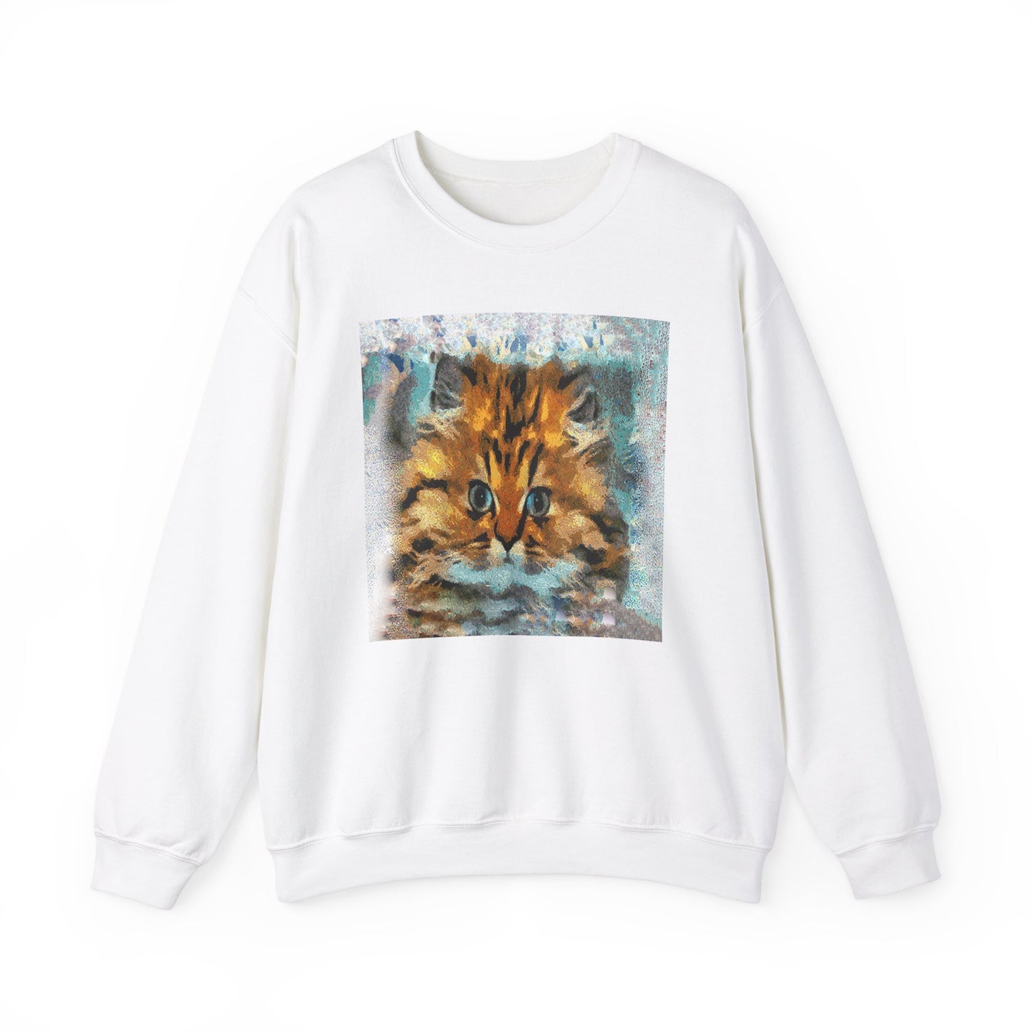 Fat Cat Unisex 50/50 Crewneck Sweatshirt