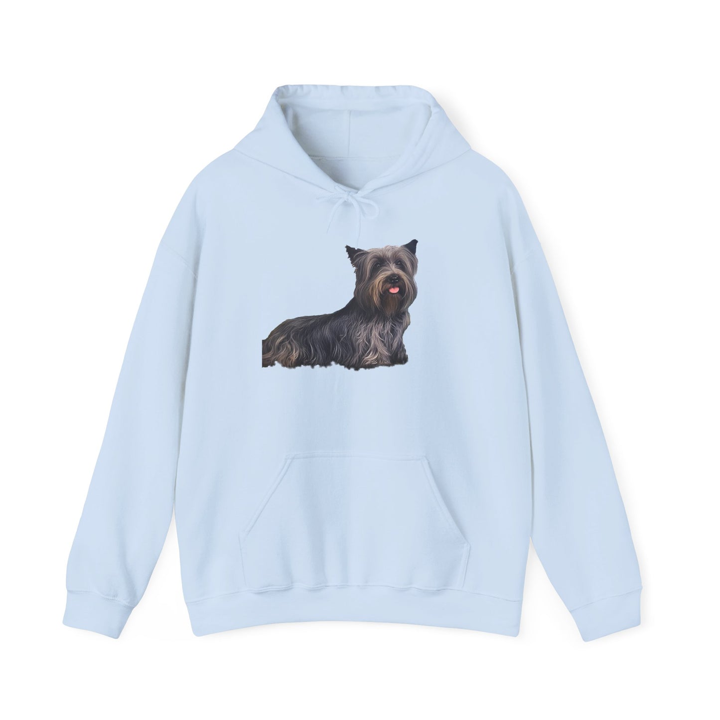 Skye Terrier Unisex 50/50 Hooded Sweatshirt