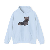 Skye Terrier Unisex 50/50 Hooded Sweatshirt
