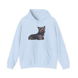 Skye Terrier Unisex 50/50 Hooded Sweatshirt