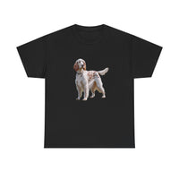 English Setter #4  -  Unisex Heavy Cotton Tee