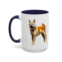 Akita - Ceramic Accent Coffee Mug - 2 Sizes