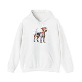 Wire Fox Terrier Unisex 50/50 Hooded Sweatshirt