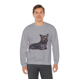 Sky Terrier. -  Unisex 50/50  Crewneck Sweatshirt
