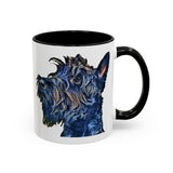 Schnauzer Ceramic Accent Coffee Mug, 2 sizes