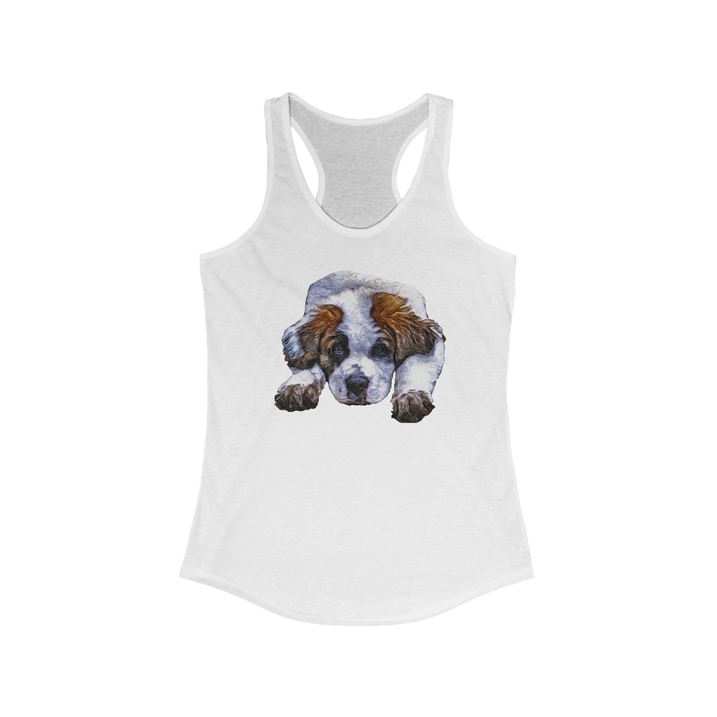 St. Bernard Sontuc Women's Racerback Tank: Effortless Charm