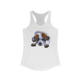 St. Bernard Sontuc Women's Racerback Tank: Effortless Charm
