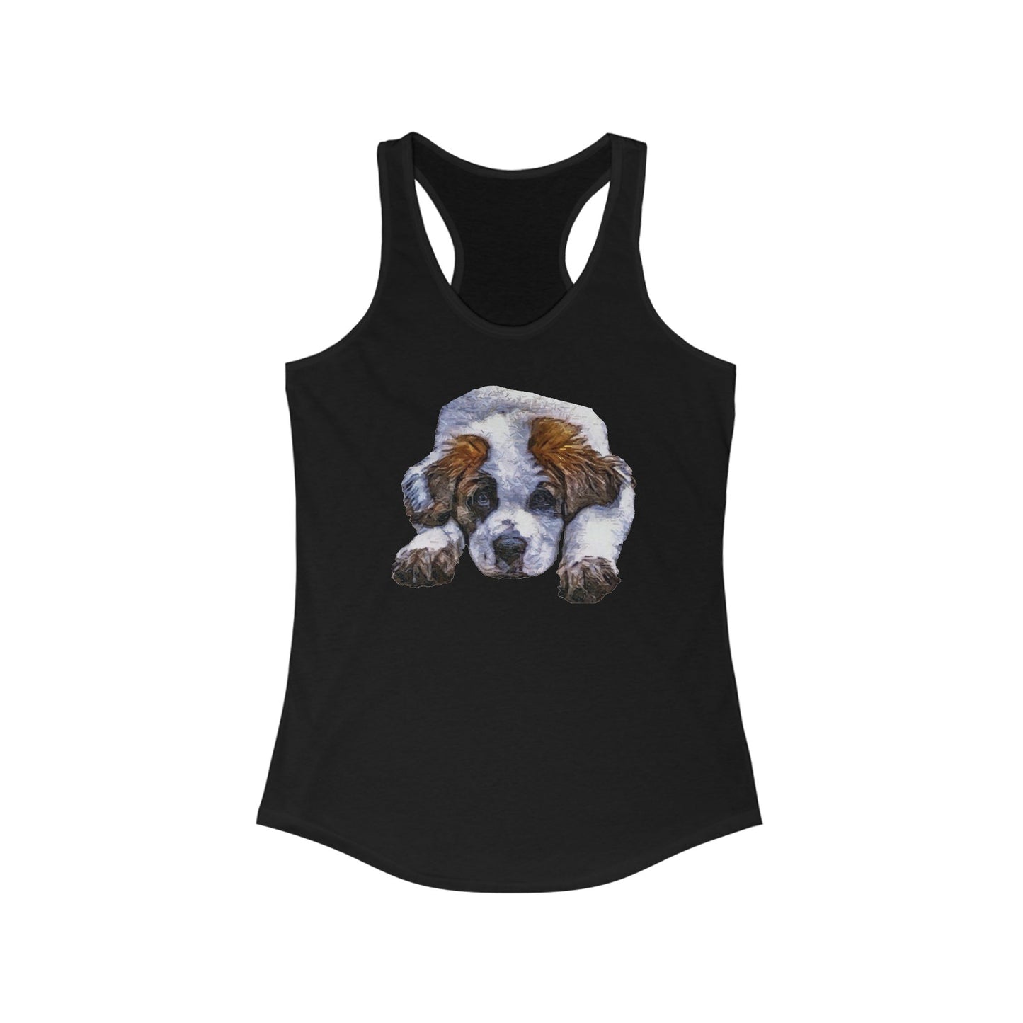 St. Bernard Sontuc Women's Racerback Tank: Effortless Charm
