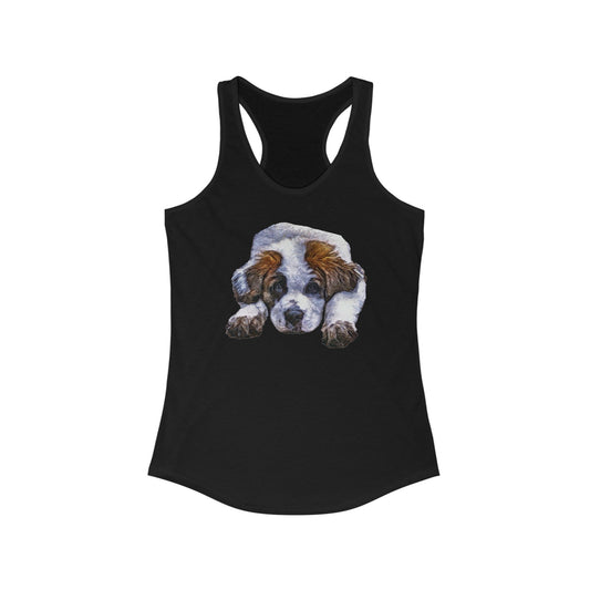 St. Bernard Sontuc Women's Racerback Tank: Effortless Charm