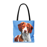 Brittany Spaniel 'Gunner' Tote Bag