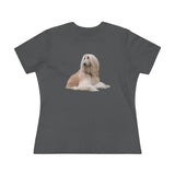 Afghan Hound Women's Relaxed Fit Cotton Tee