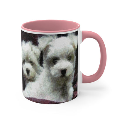 Maltese Accent Coffee Mug, 11oz