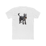 Cesky Terrier - Men's Fitted Cotton Crew Tee