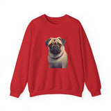 Pug - Unisex 50/50 Crewneck Sweatshirt