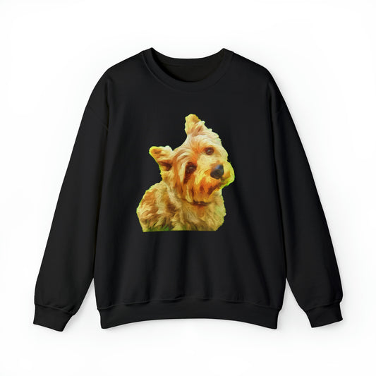 Norwich Terrier Unisex 50/50 Crewneck Sweatshirt