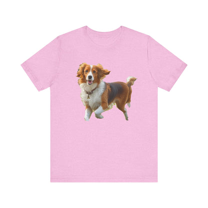 Nederlandse Kooikerhondje Unisex Jersey Short Sleeve Tee