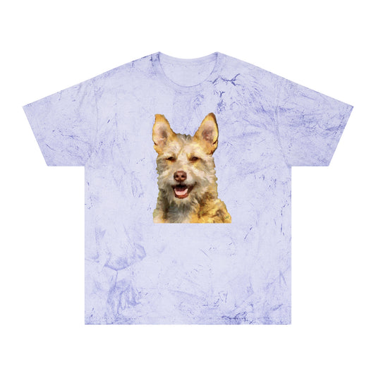 Portuguese Podengo Unisex Cotton Color Blast T-Shirt