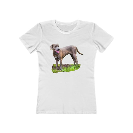 Blue Lacy 'Tex' Women's Slim Fit T-Shirt