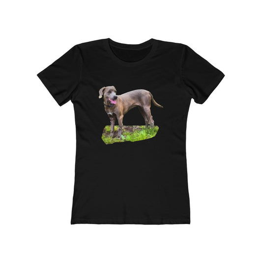 Blue Lacy 'Tex' Women's Slim Fit T-Shirt