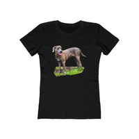 Blue Lacy 'Tex' Women's Slim Fit T-Shirt