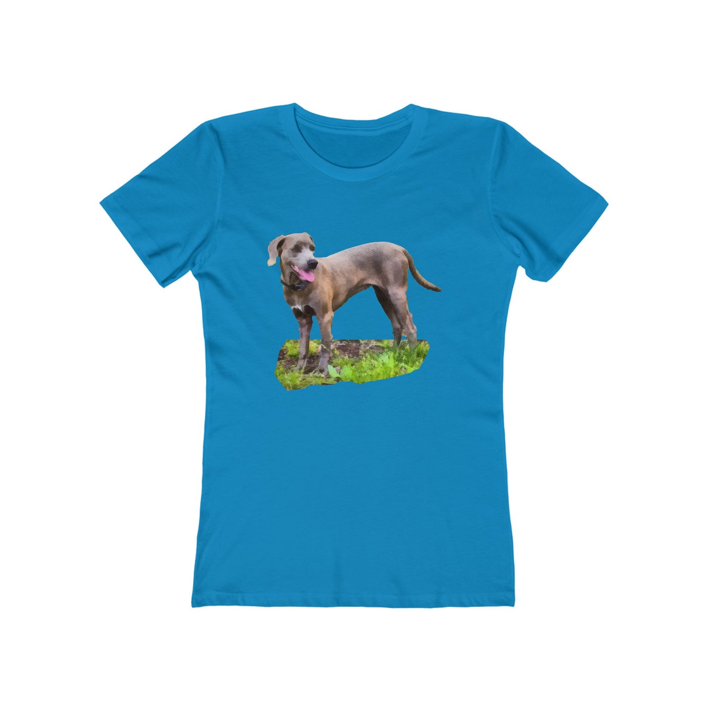 Blue Lacy 'Tex' Women's Slim Fit T-Shirt