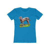 Blue Lacy 'Tex' Women's Slim Fit T-Shirt