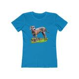 Blue Lacy 'Tex' Women's Slim Fit T-Shirt