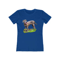 Blue Lacy 'Tex' Women's Slim Fit T-Shirt
